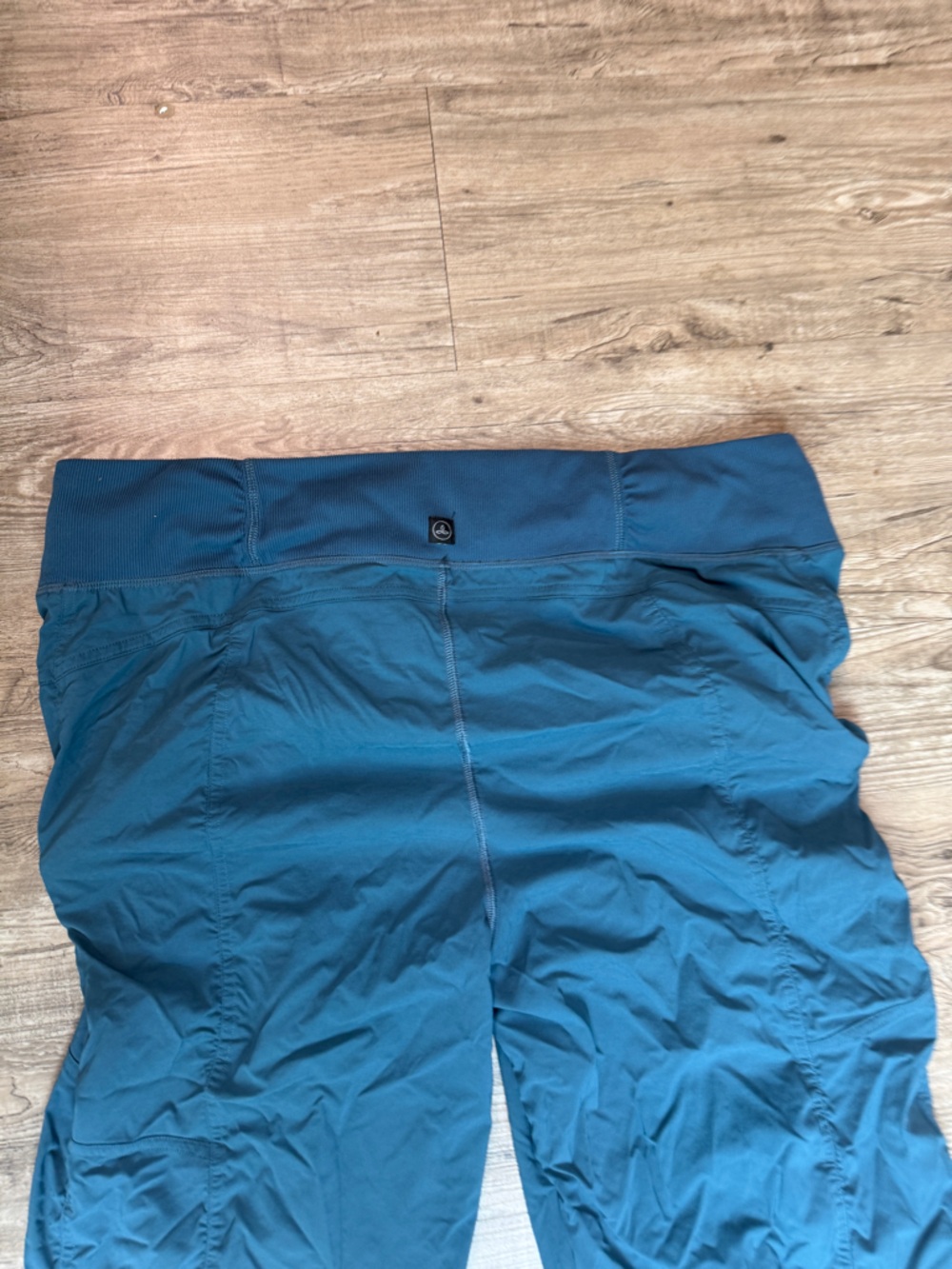 prAna Evergreen Hiking Pants Cropped Regular Fit Women Size XL Blue #1973521 - Picture 5 of 9